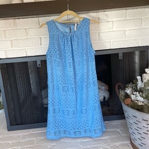 Beautiful blue lace dress